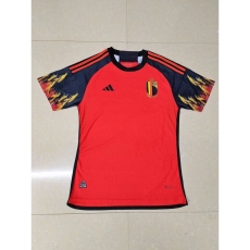 2022 Belgium Home Red Jacquard